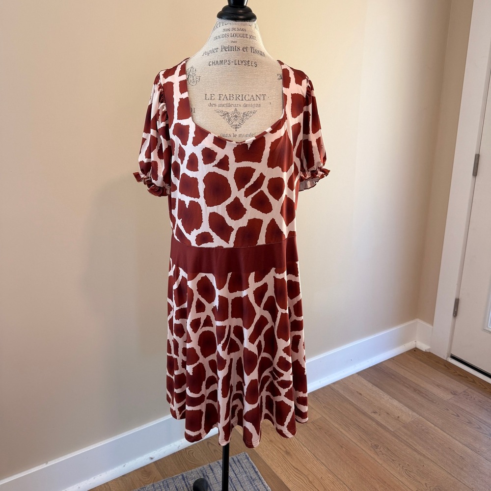 For Girls And Perfect Life Women's Giraffe Dress Costume Size XXL
